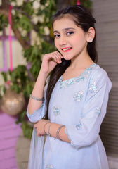 Jacquard Embroidered 3 Pc Suit