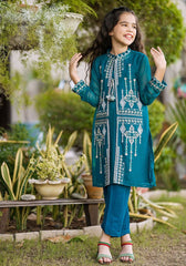 Chiffon Embroidered 2 Pc Suit