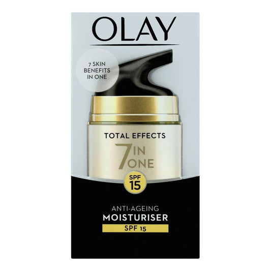 Olay Day Moisturizer Total Effects 7-In-1 Anti-Ageing With Spf 15 50ml