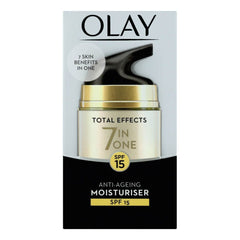 Olay Day Moisturizer Total Effects 7-In-1 Anti-Ageing With Spf 15 50ml