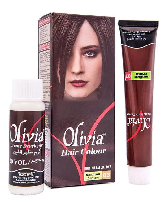 Olivia Permanent Hair Colour Medium Brown-03