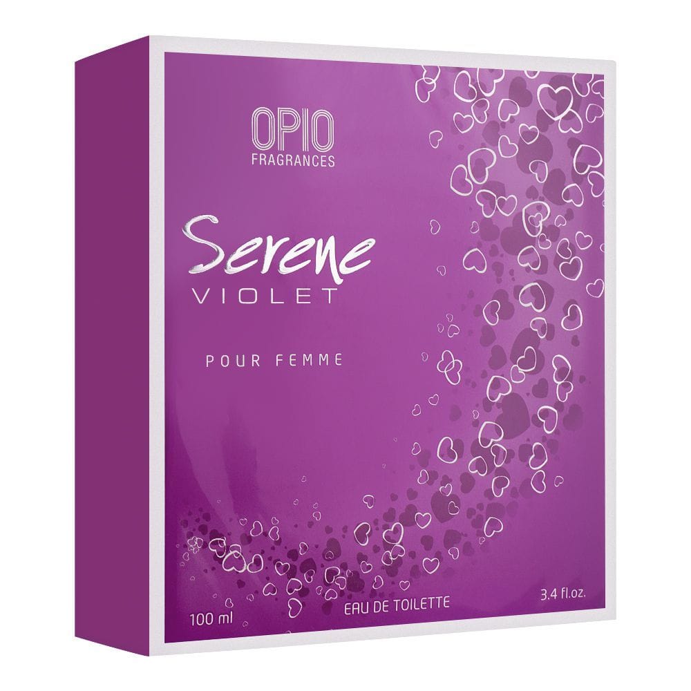 Opio Serene Violet Pour Femme Eau De Toilette, Fragrance For Women 100ml