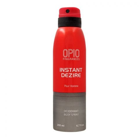 Opio Instant Dezire Deodorant Body Spray For Men 200ml