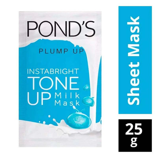 Pond'S Plump Up Sheet Mask Instabright Tone Up Milk Mask 25G