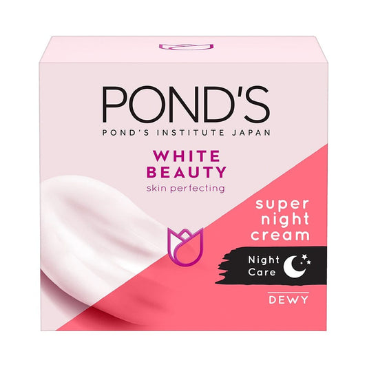 Ponds White Beauty Super Night Cream 50g Dewy Night Care