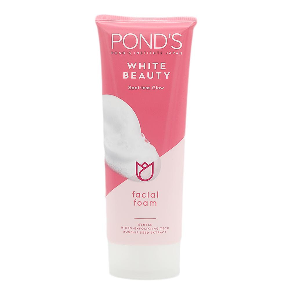 Ponds White Beauty Spot Less Glow Facial Foam deep cleanser whitening 100 G