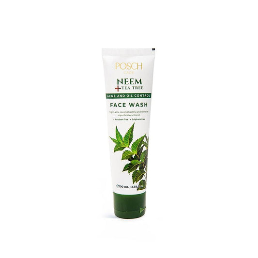 Posch Care Neem + Tea Tree Ance & Oil Control Face Wash 100ML