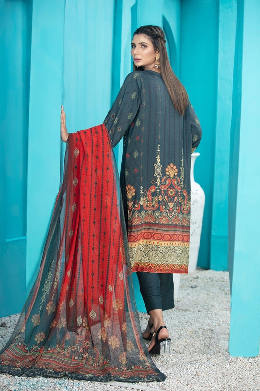 Ladies Un-Stitch Rashid Textile Diya Digital Embroidered Viscose 5472