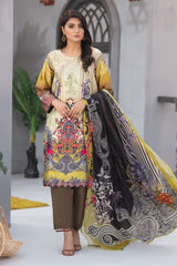Ladies Un-Stitch Rashid Textile Marine Silk Luxury Collection 5457