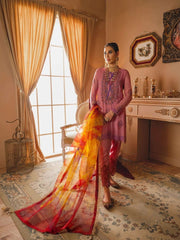 Ladies Un-Stitch Sanaya Luxury Chiffon Gul Bano (GB-008 MUMTAZ)