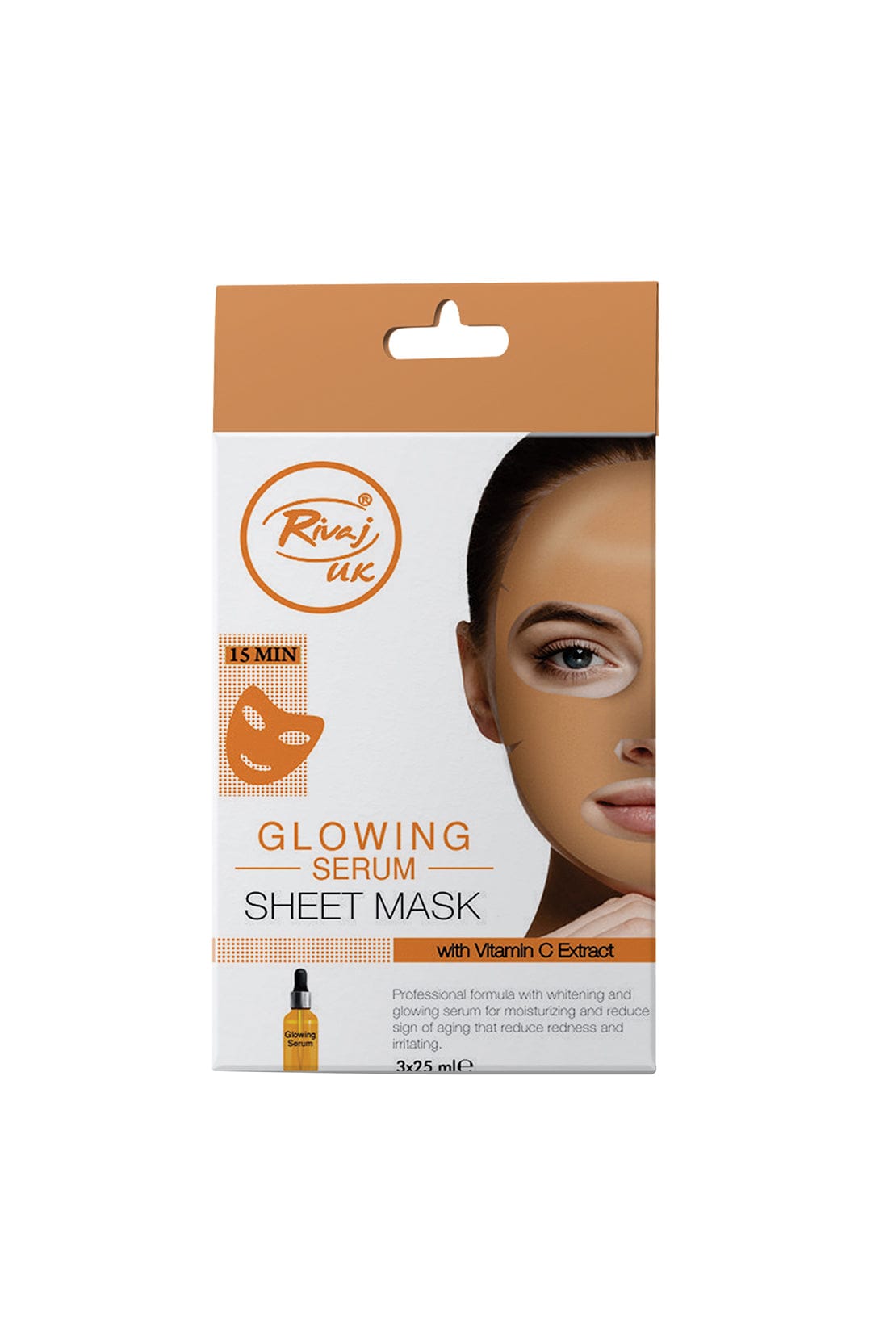 Rivaj Uk Glowing Serum Sheet Mask