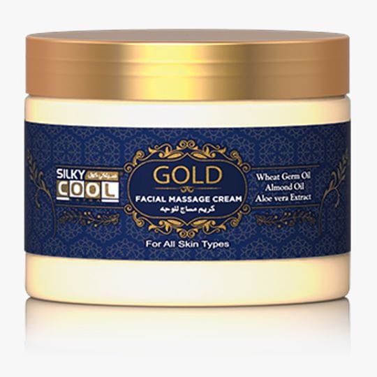 Silky Cool Gold Facial Massage Cream 350ml