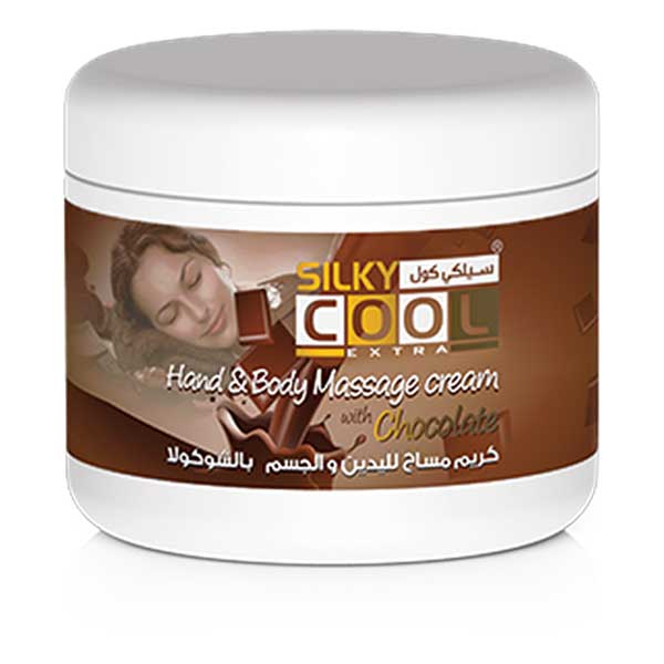 Silky Cool Hand & Body Massage Cream Chocolate 250ML