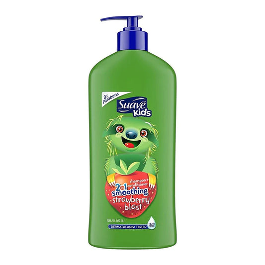 Suave Kids 3 in 1 Silly Apple Shampoo + Conditioner 532 ml
