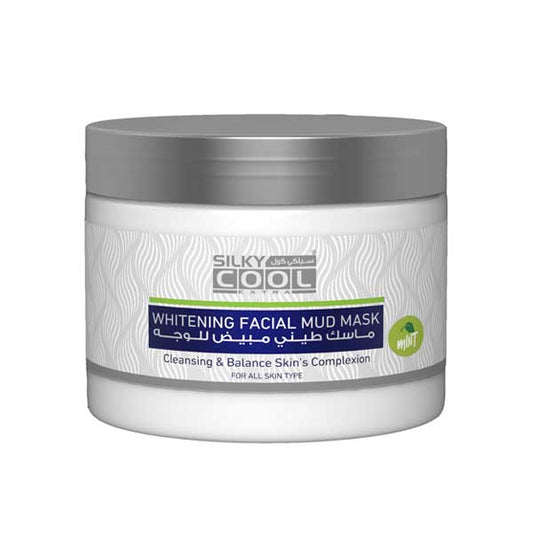 Silky Cool Whitening Facial Mud Mask (With Mint) 350ml